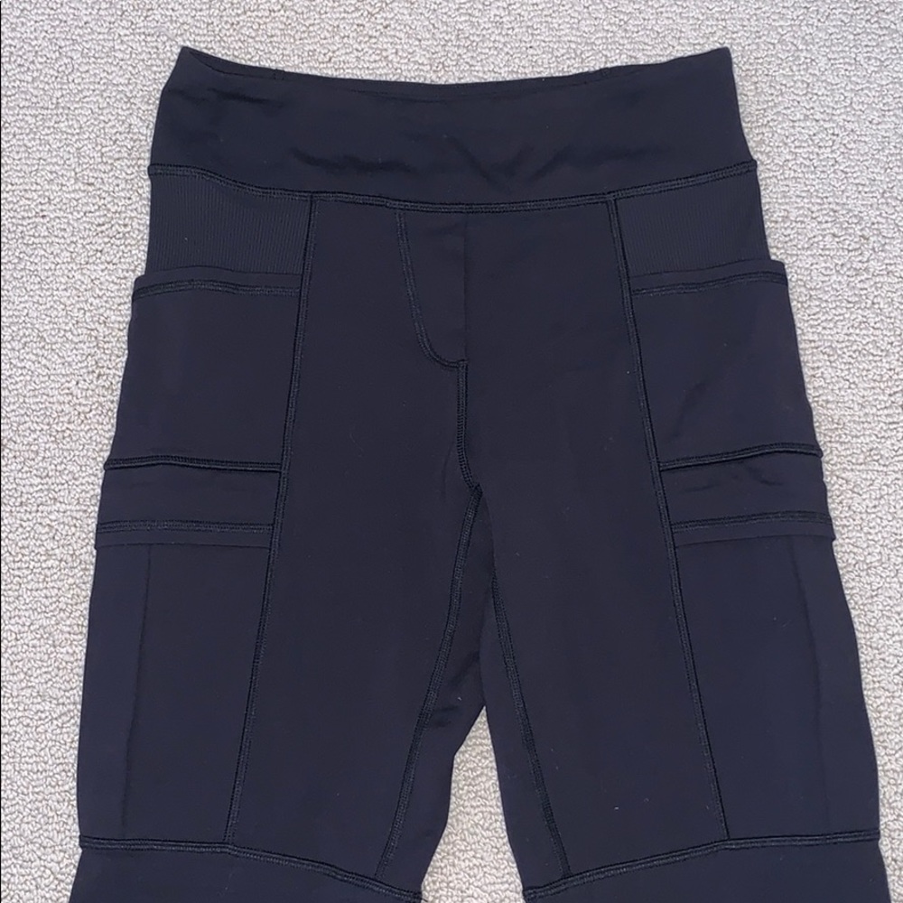 Black Lululemon joggers